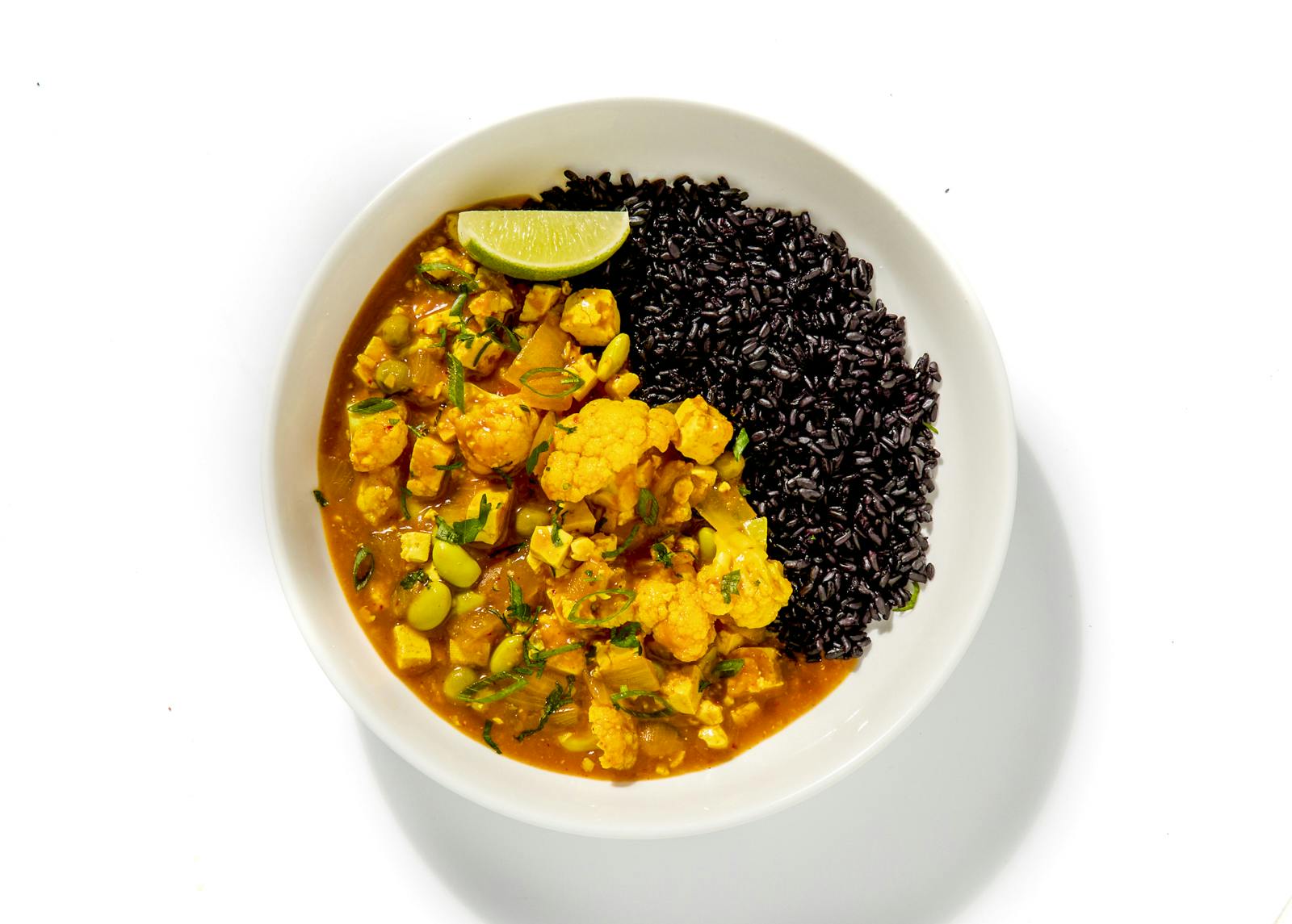 Thai Curry with Black Rice