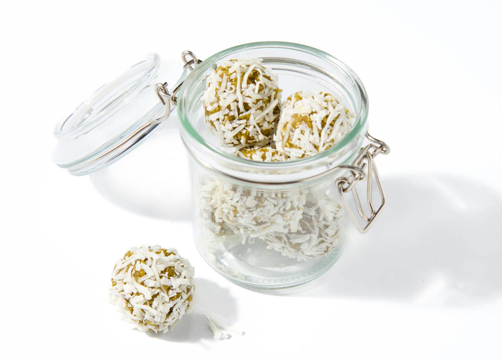 Coconut-Matcha Energy Balls