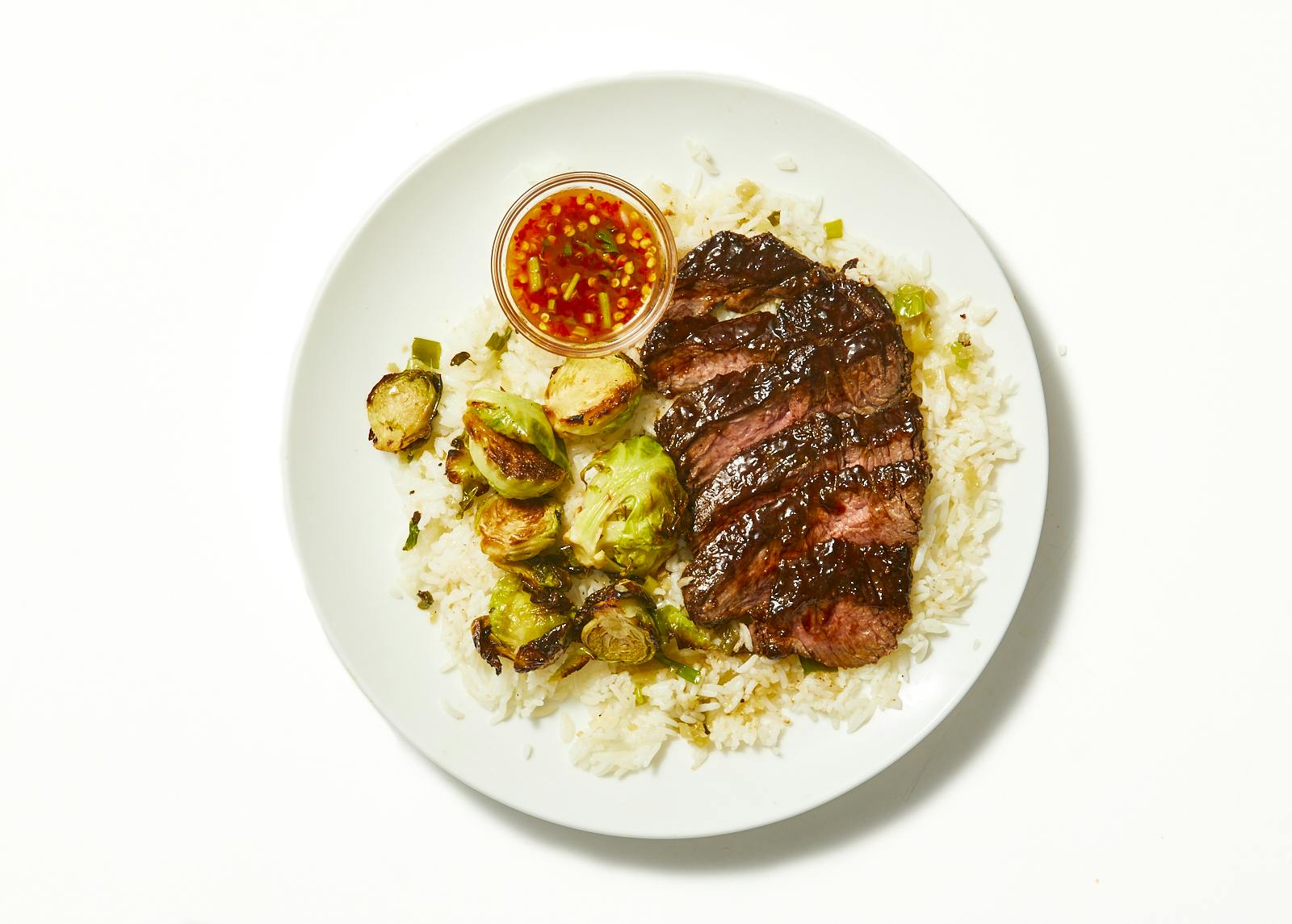 Hoisin-Glazed Hanger Steak