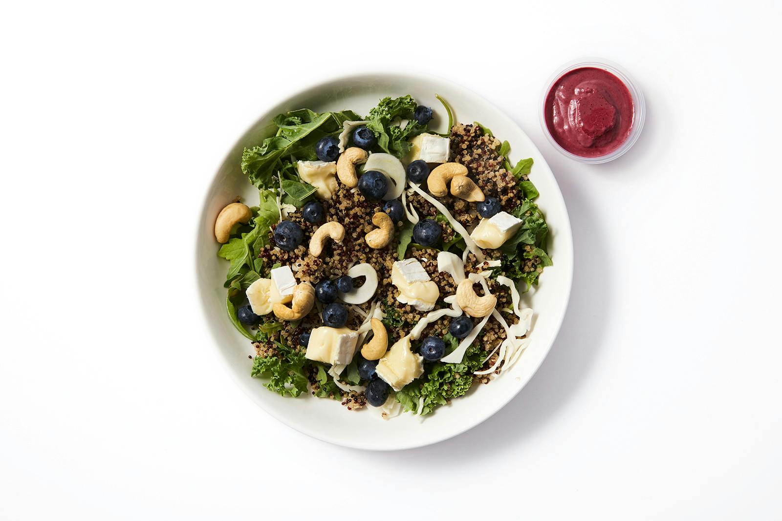 Brie & Blueberry Quinoa Salad