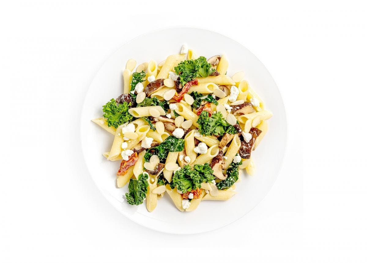 White Truffle-Mushroom Penne Pasta