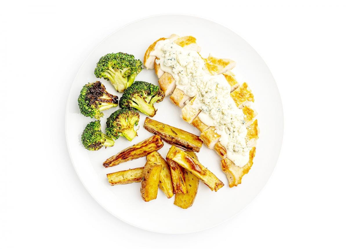 Four-Cheese Roasted Chicken