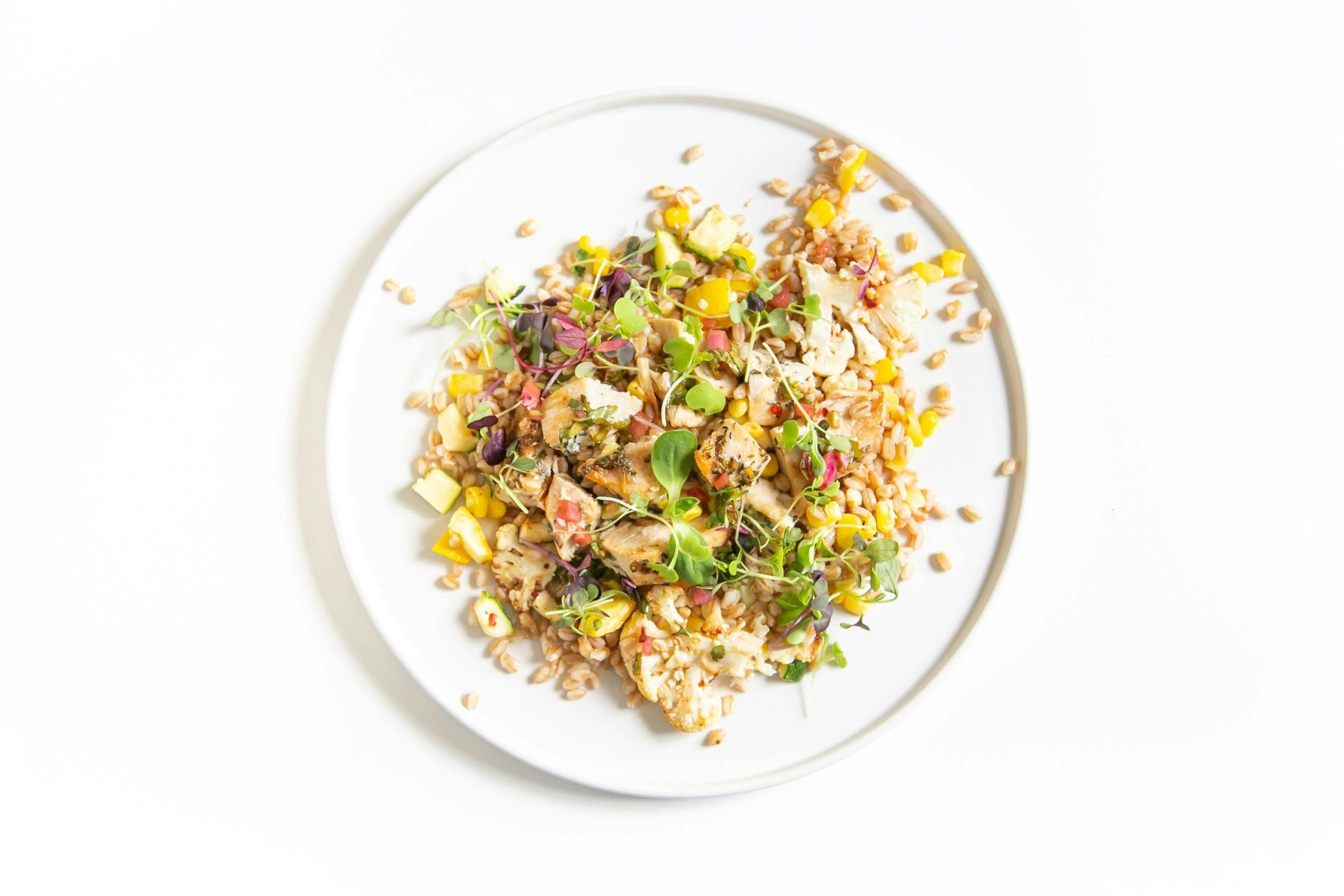 Farro & Grilled Chicken Bowl