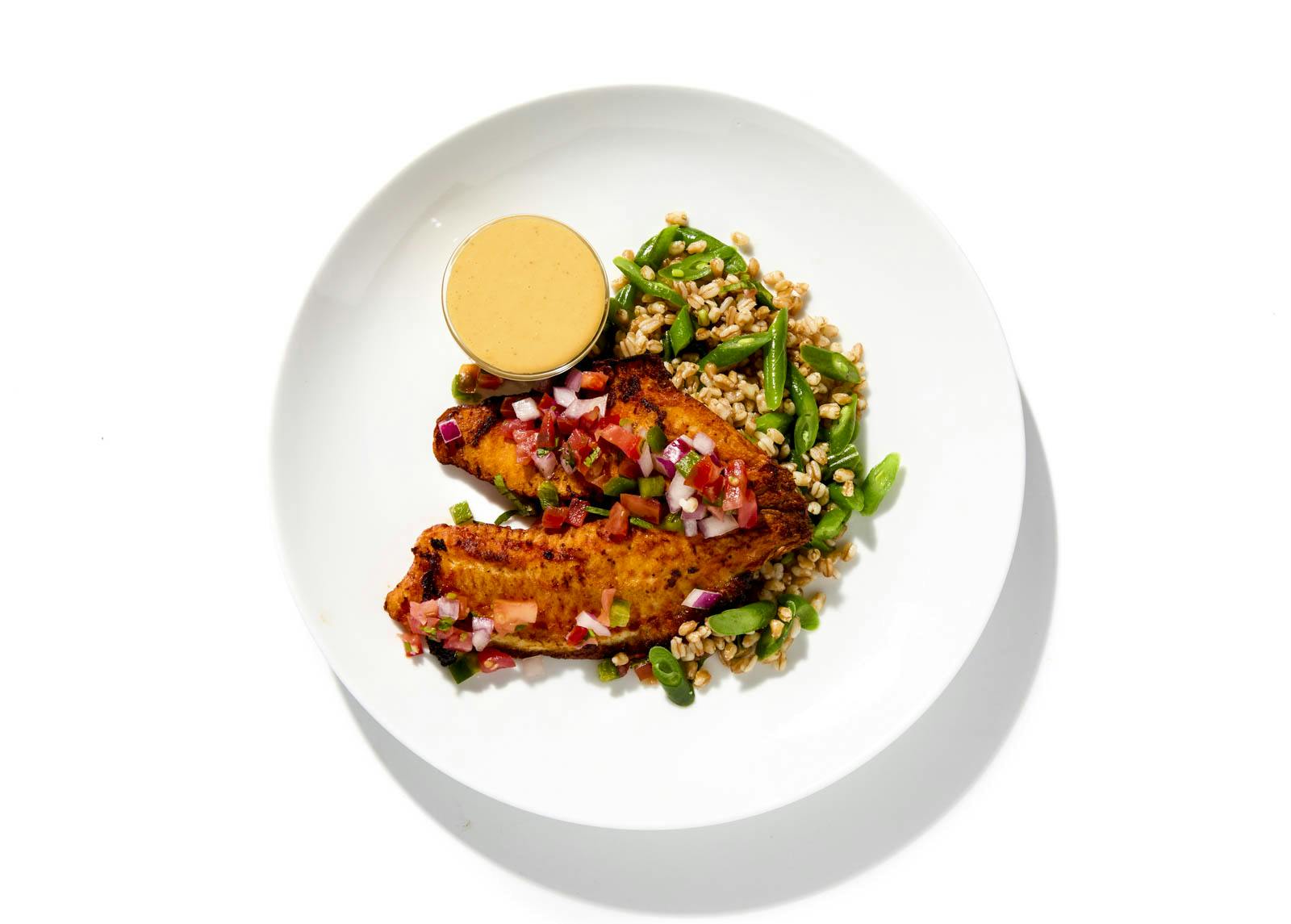 Smoked Tilapia & Farro