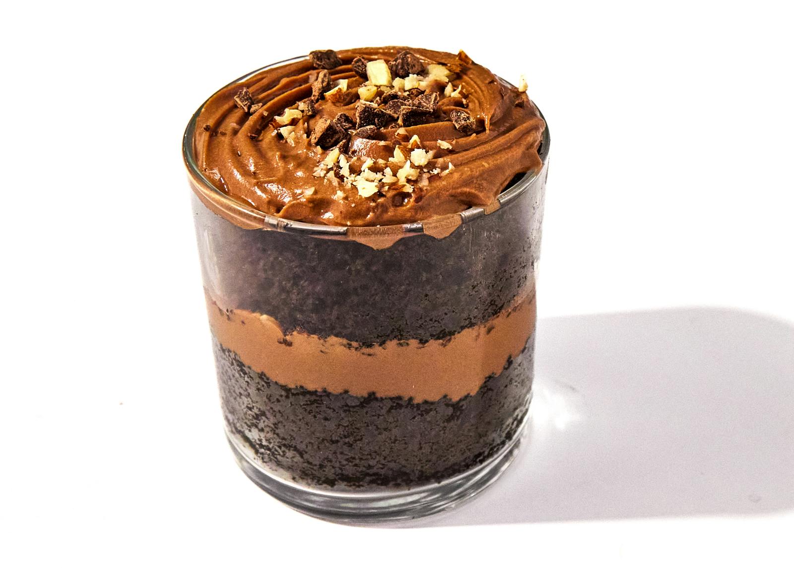 Nutella Hazelnut Crunch Cake Jar