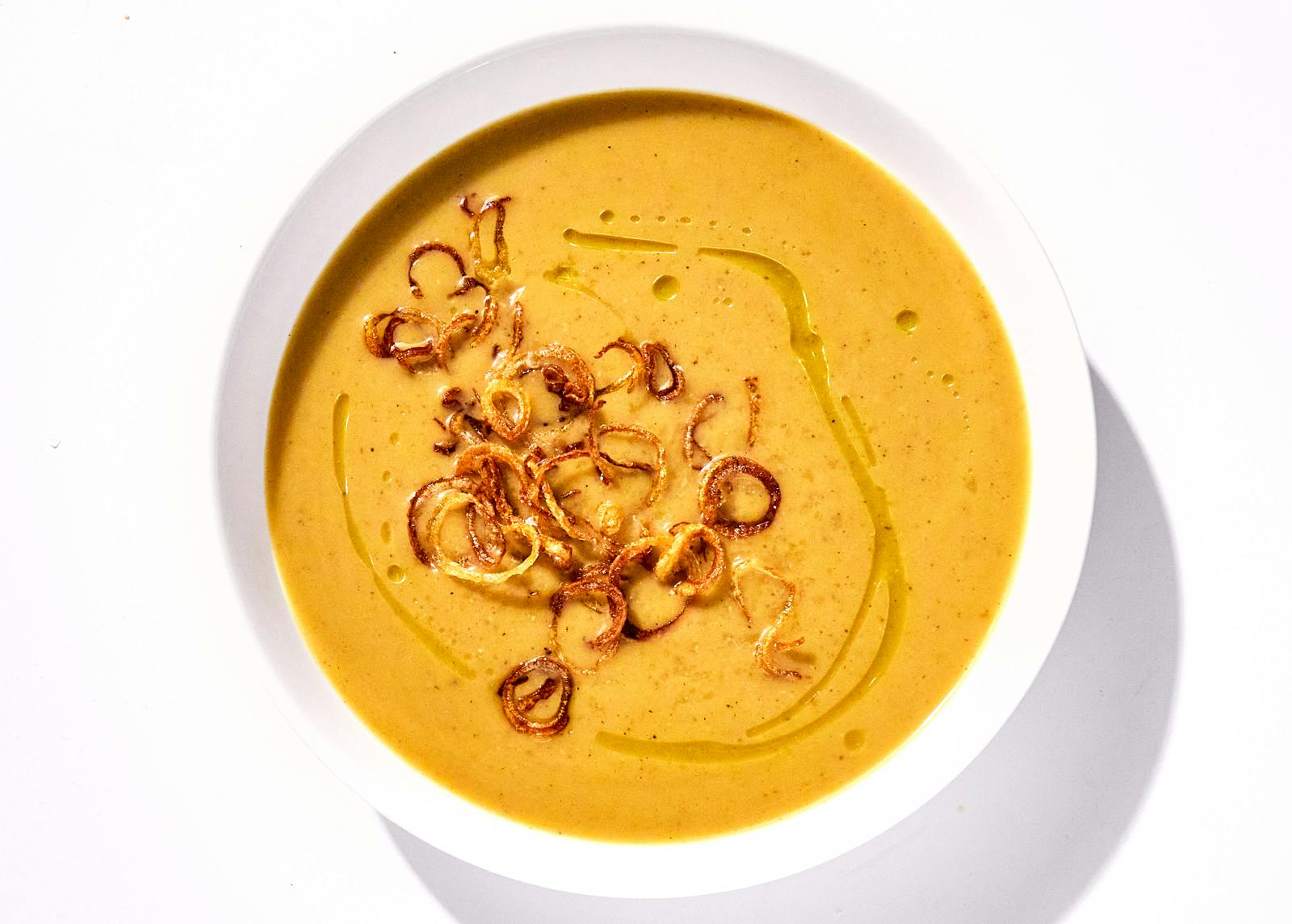 Spiced Winter Squash & Chestnut Soup