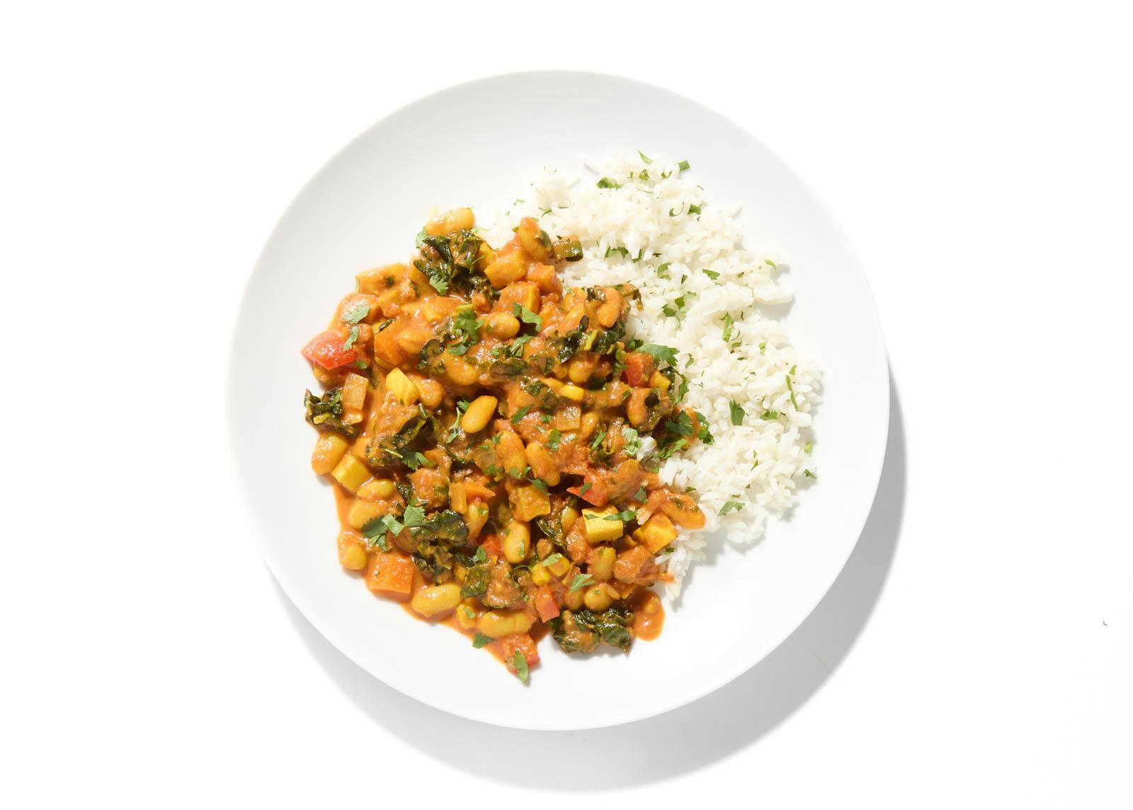 White Bean Korma Curry