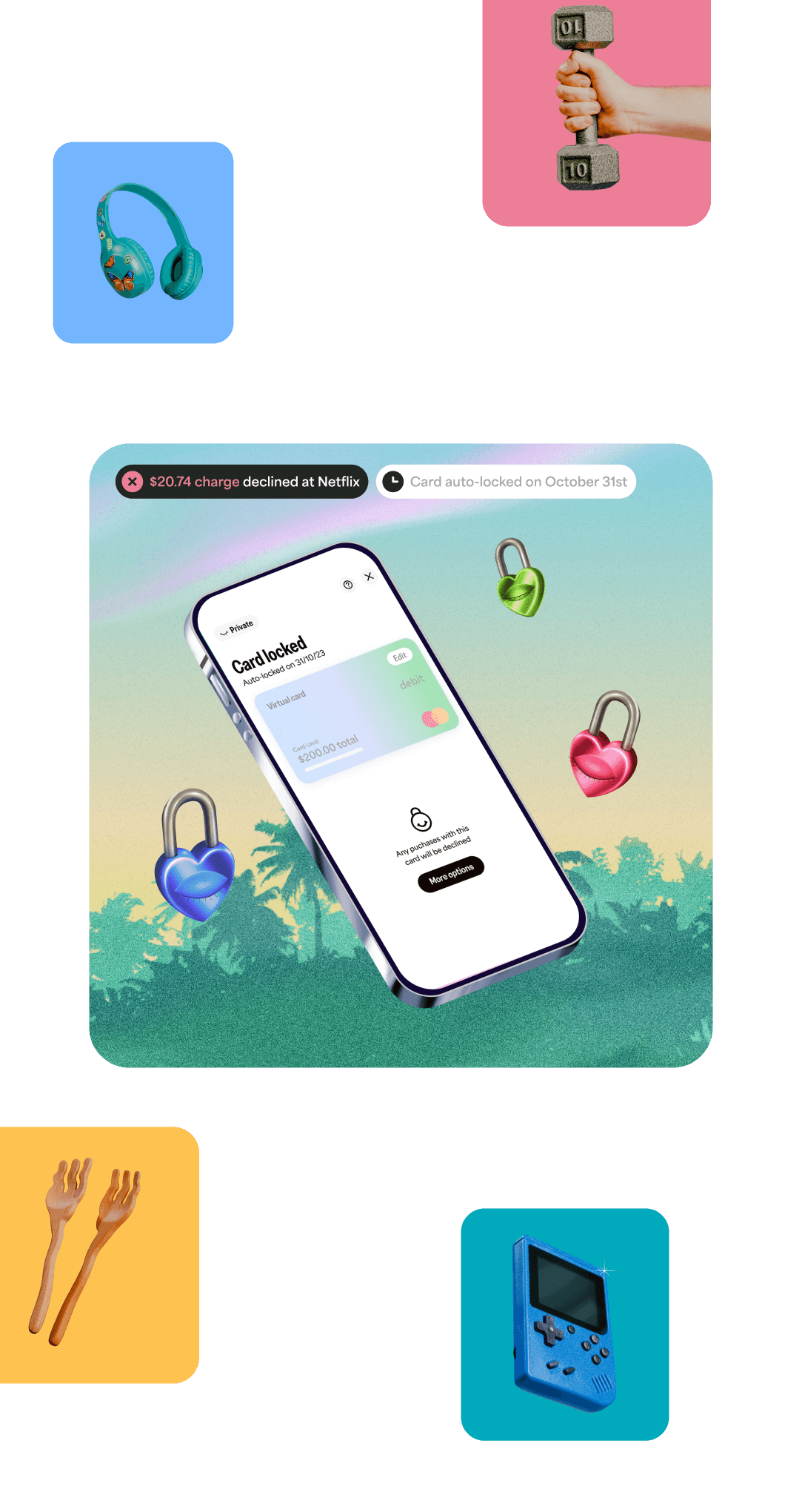 VirtualCard Subscriptions Portrait